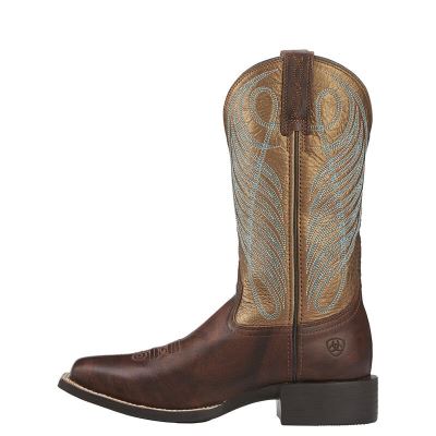 Ariat Round Up - Western Laarzen DonkerBruin Dames - 25074-740